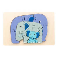 Thumbnail for Animal Puzzle – Oppdag og lær – Tegneseriepuslespill i tre