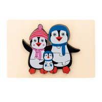 Thumbnail for Animal Puzzle – Oppdag og lær – Tegneseriepuslespill i tre
