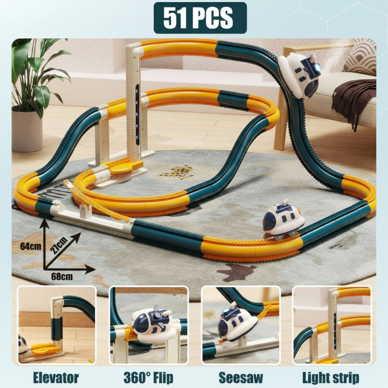 SteamTrack – Interaktivt og kult – 360° damptogbane