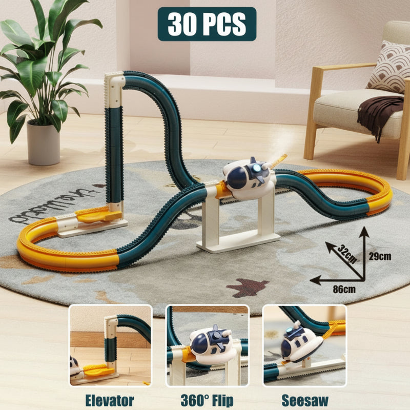 SteamTrack – Interaktivt og kult – 360° damptogbane