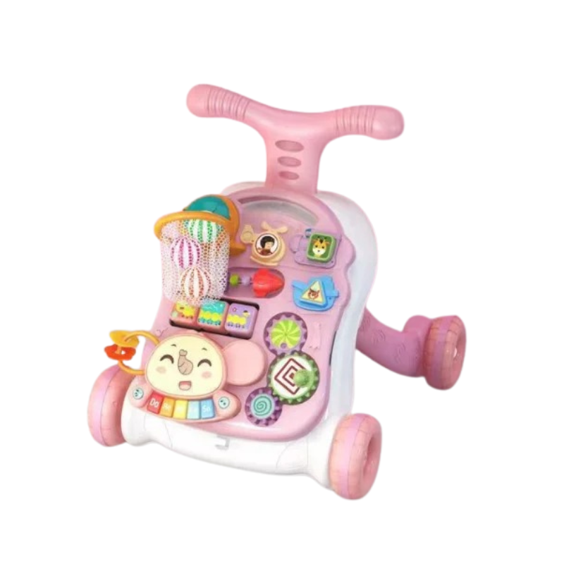 BrightNest – Sikker og interaktiv – 3-i-1 gåstol og lekesenter