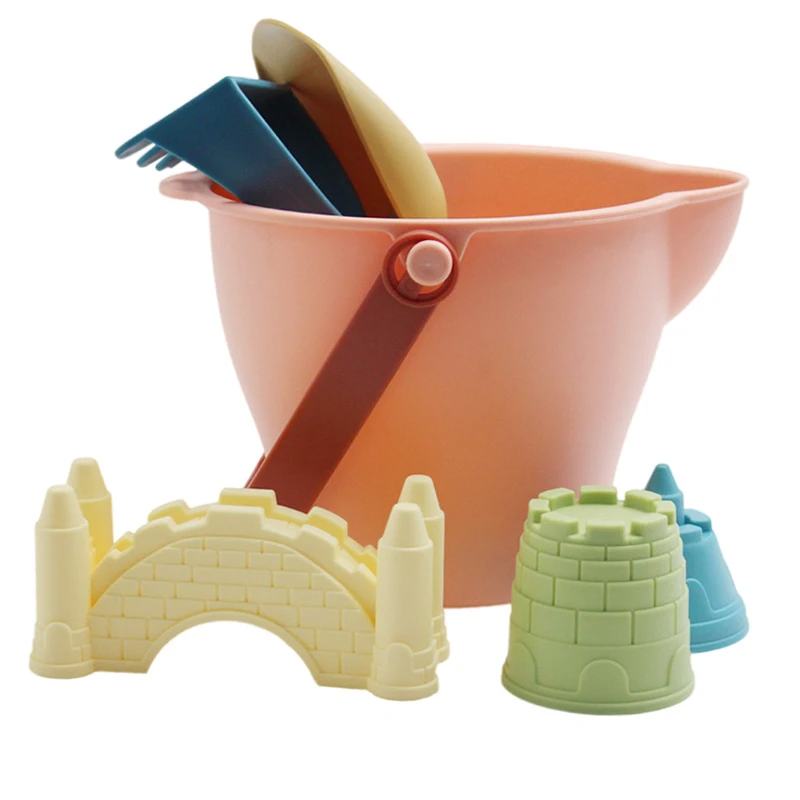 Beach Bucket Set™ – Sensorisk sommerlek – Strandbøtte med tilbehør