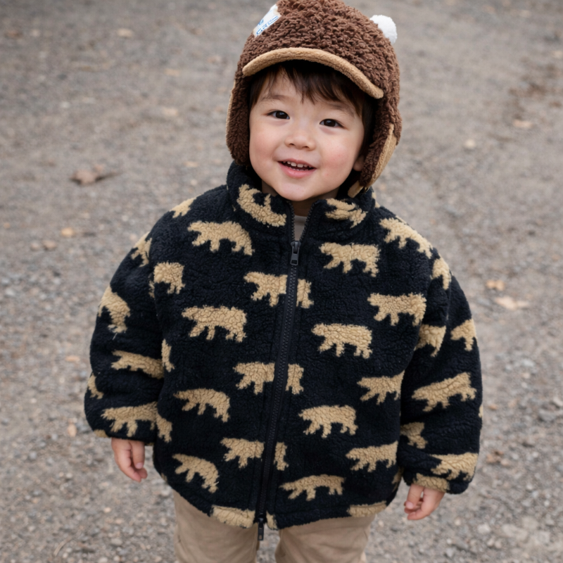 Mini Fashion™  – Ekstra myk og varm – Beren fleecevest
