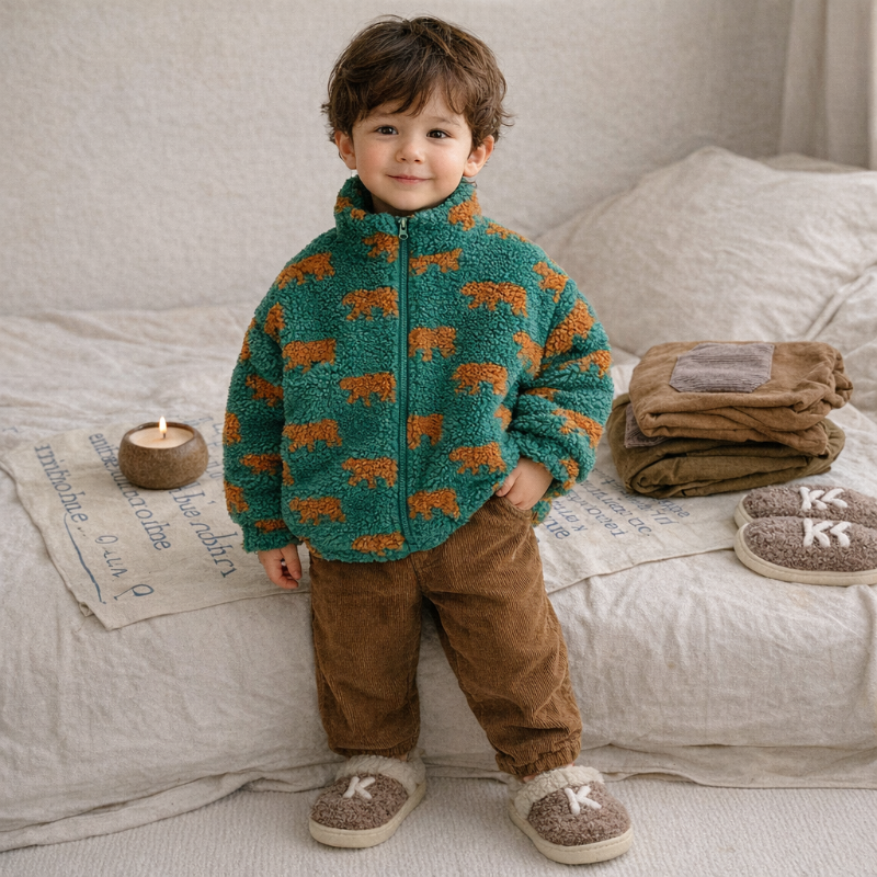 Mini Fashion™  – Ekstra myk og varm – Beren fleecevest