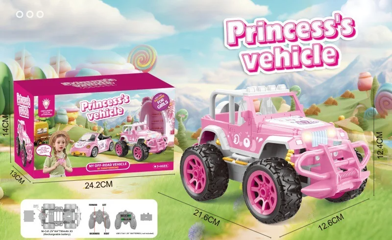 RC Offroader Pink™ – Tøff rosa racer – Leketøy RC-bil