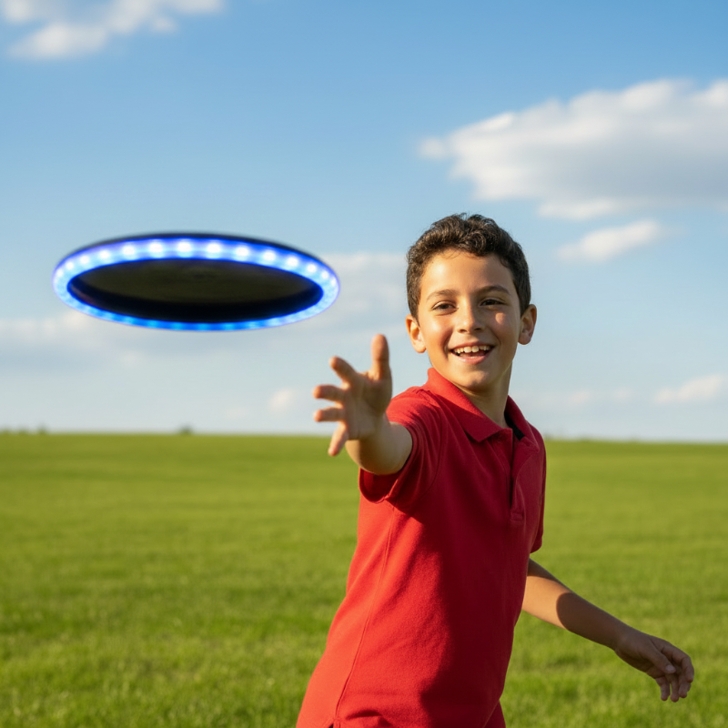NightFly – Lysende og solid – LED-frisbee