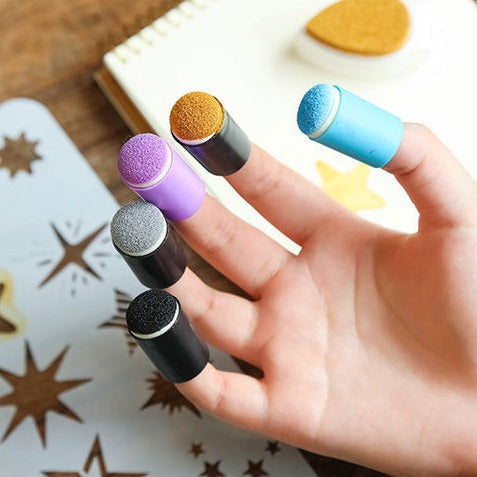 Finger Paint™ - Enkel og sikker maling med fingersvamper - Fingermaling