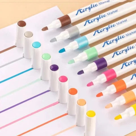 Acrylic Markers™ - Et fargerikt eventyr - Akryltusjer