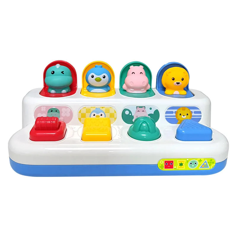 Baby Button Toy™ - Trykk og vri på knappene - Babyleke