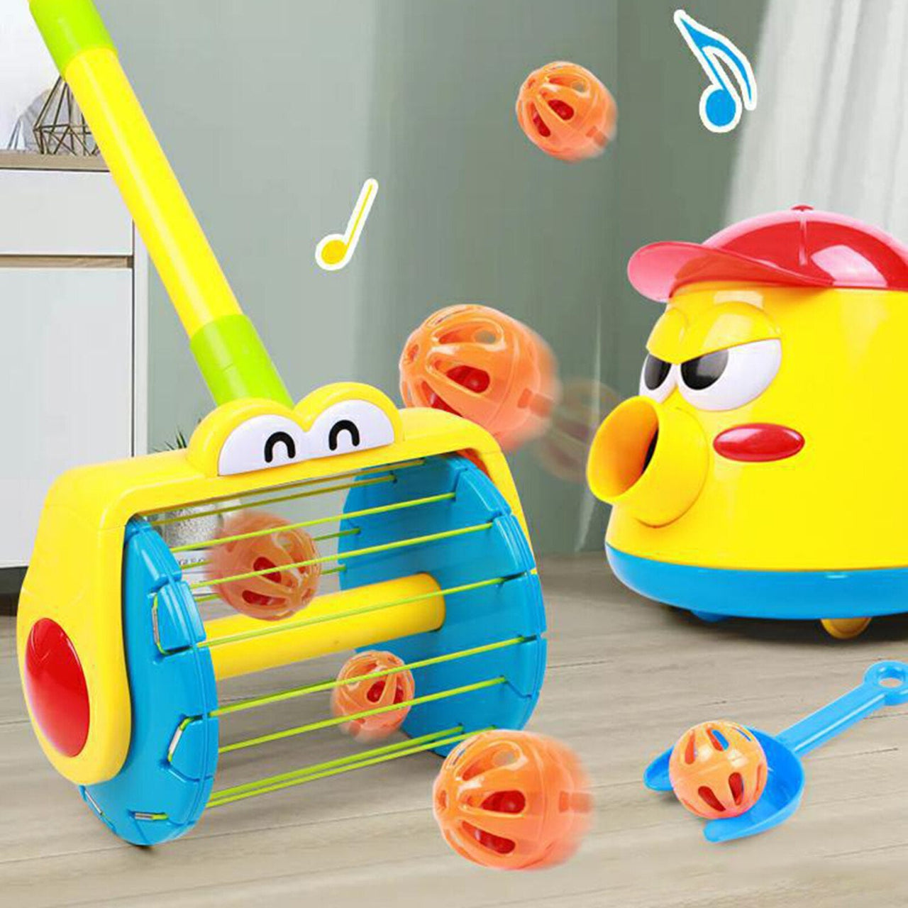 Push Cleaner Toy™ - Gjør rengjøringen til en fest - Leke-støvsuger