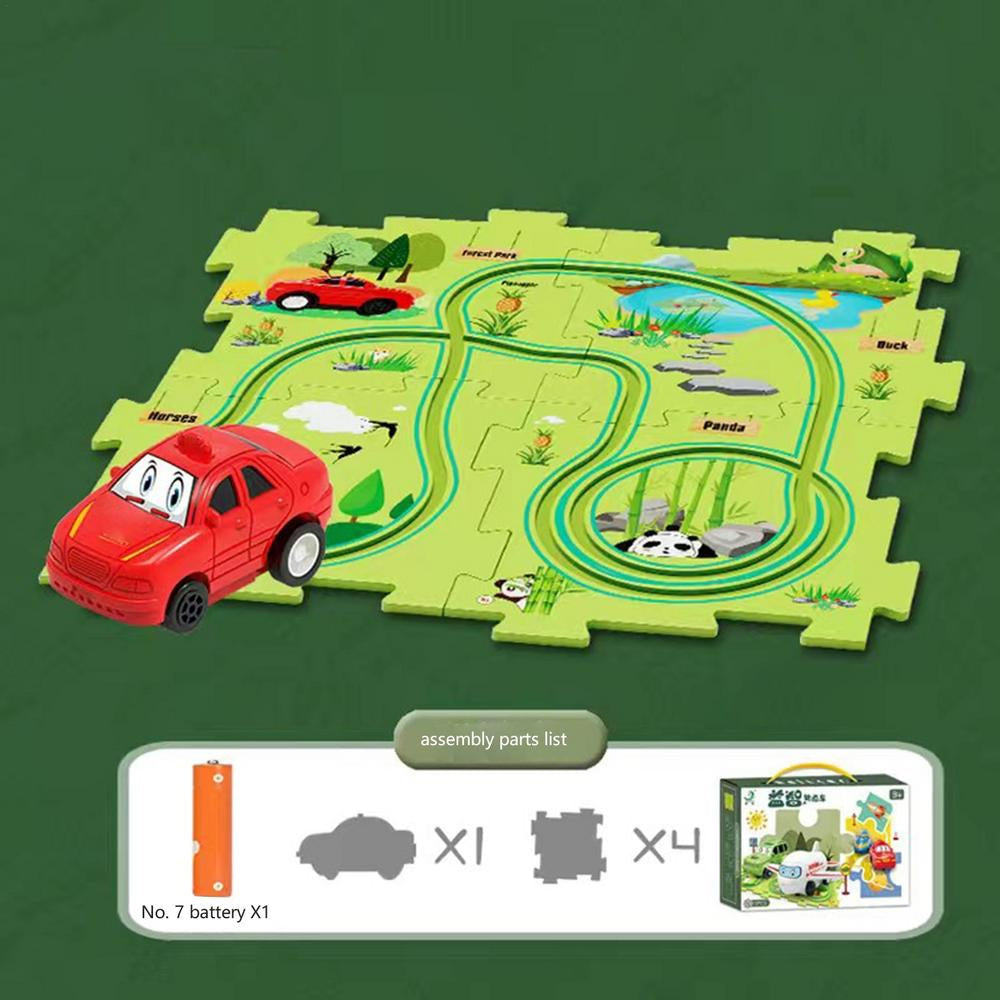 Car Track™ - Bygg og lek - lekebilbane for leketøy