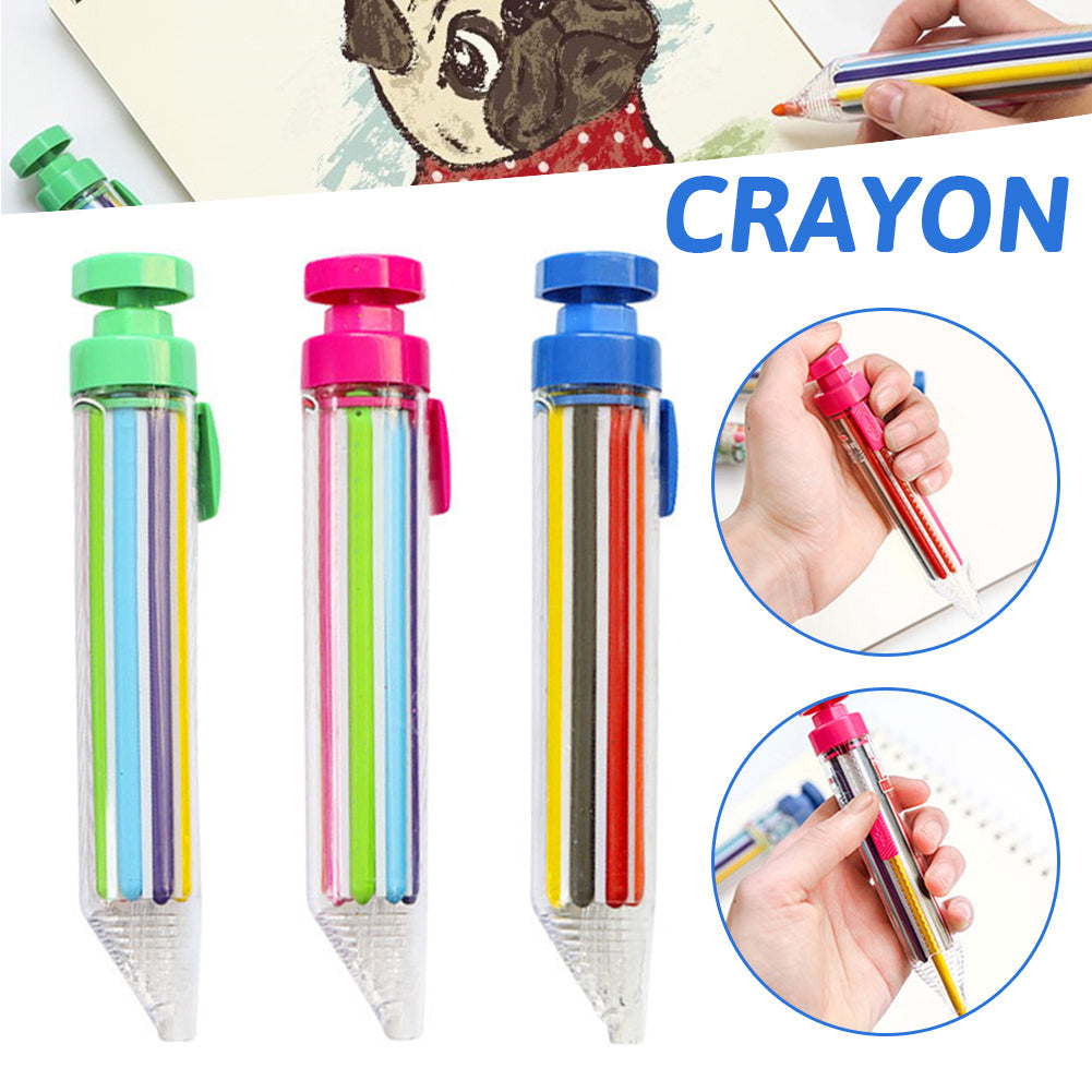 Push Crayon Pen™ - Morsomme og fargerike fargestifter for barn