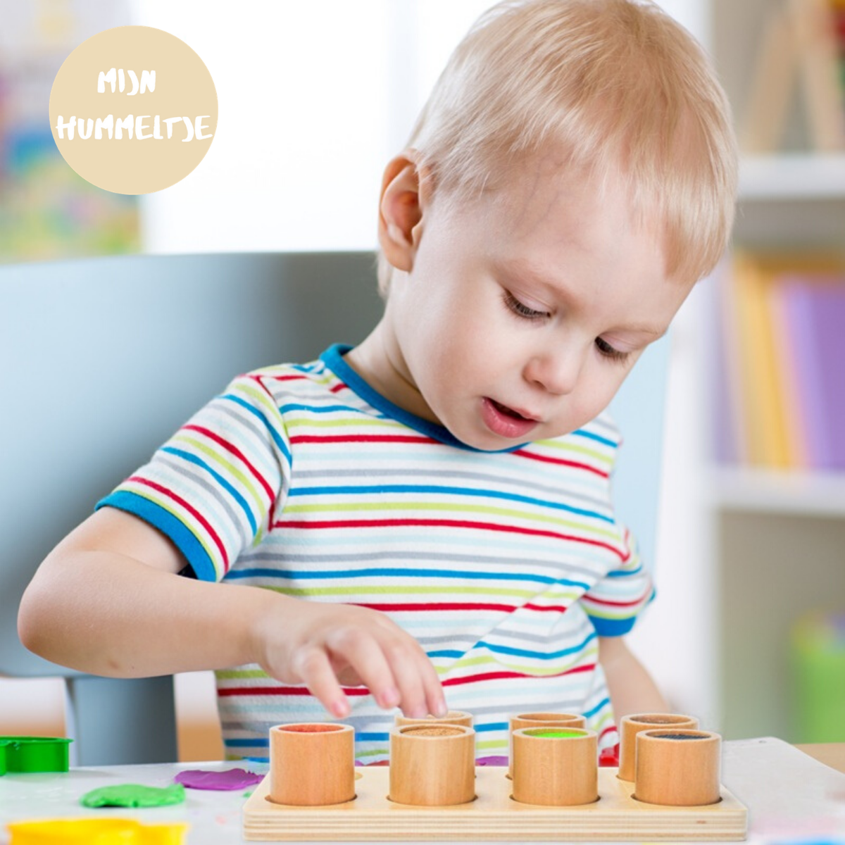 Woods™ | Montessori-leker - Sensorisk tavle i tre