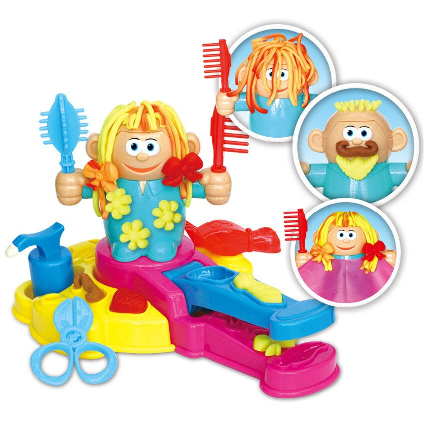 Clay Hairdresser Set™ - Lag din egen frisyre - Plastelina frisørsett