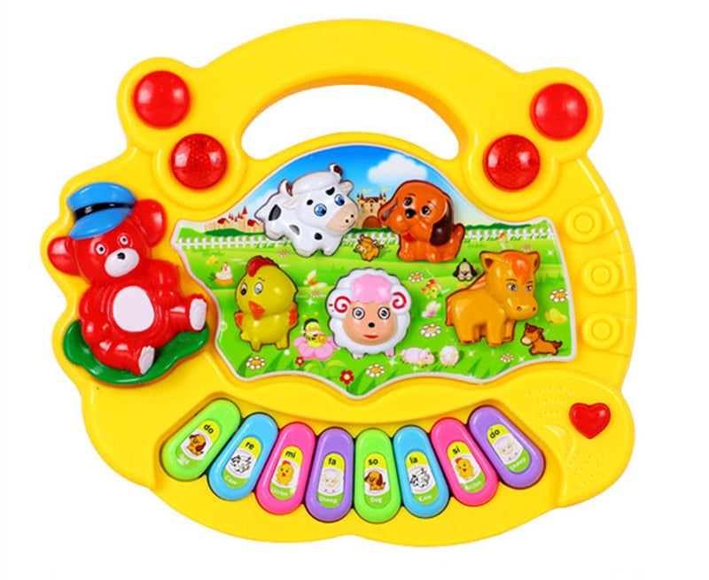 Kids Musical Piano™ - musikalske dyr - lekepiano for barn