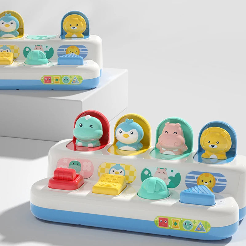 Baby Button Toy™ - Trykk og vri på knappene - Babyleke