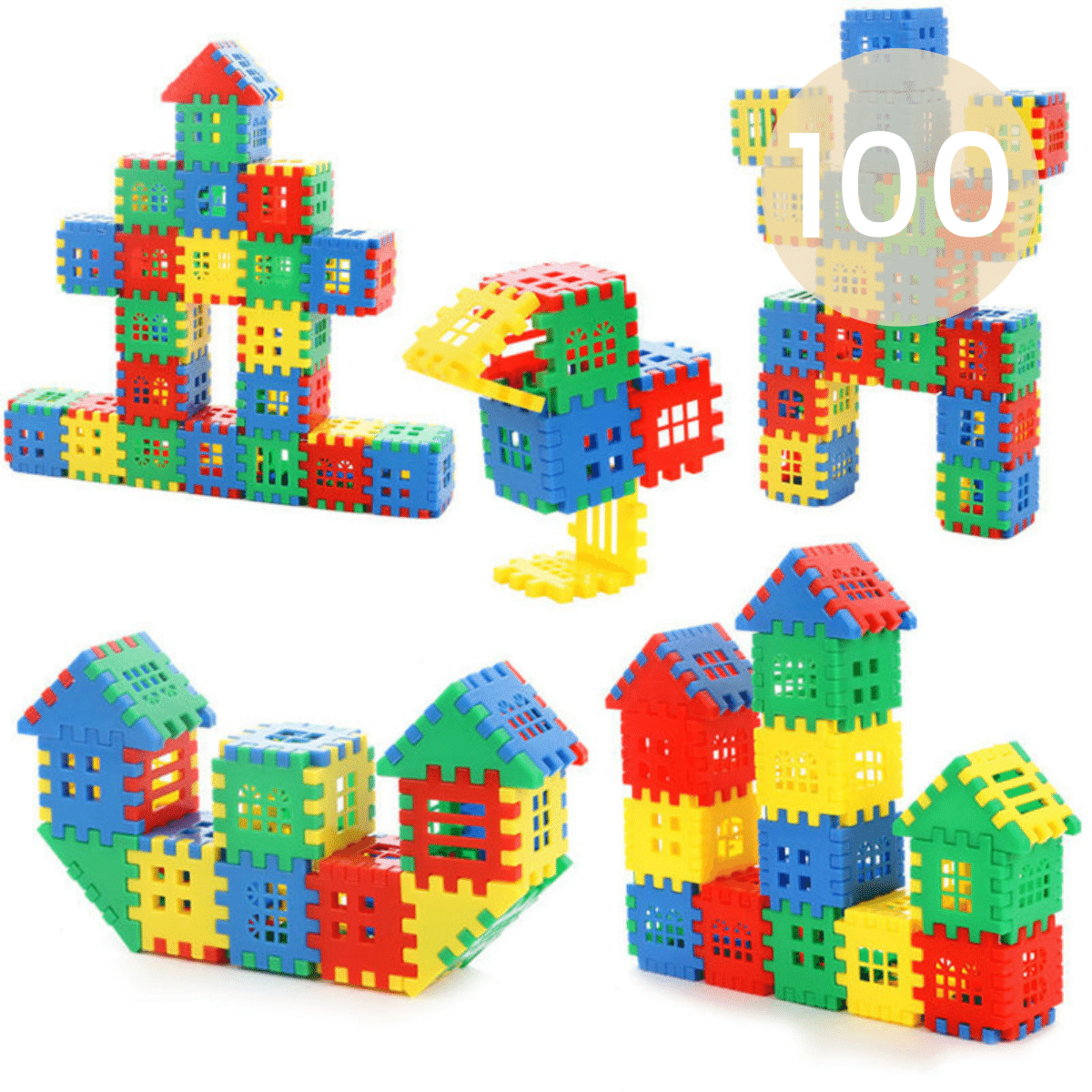 House Building Blocks™ - Utvikle kreativiteten din - husbyggesett