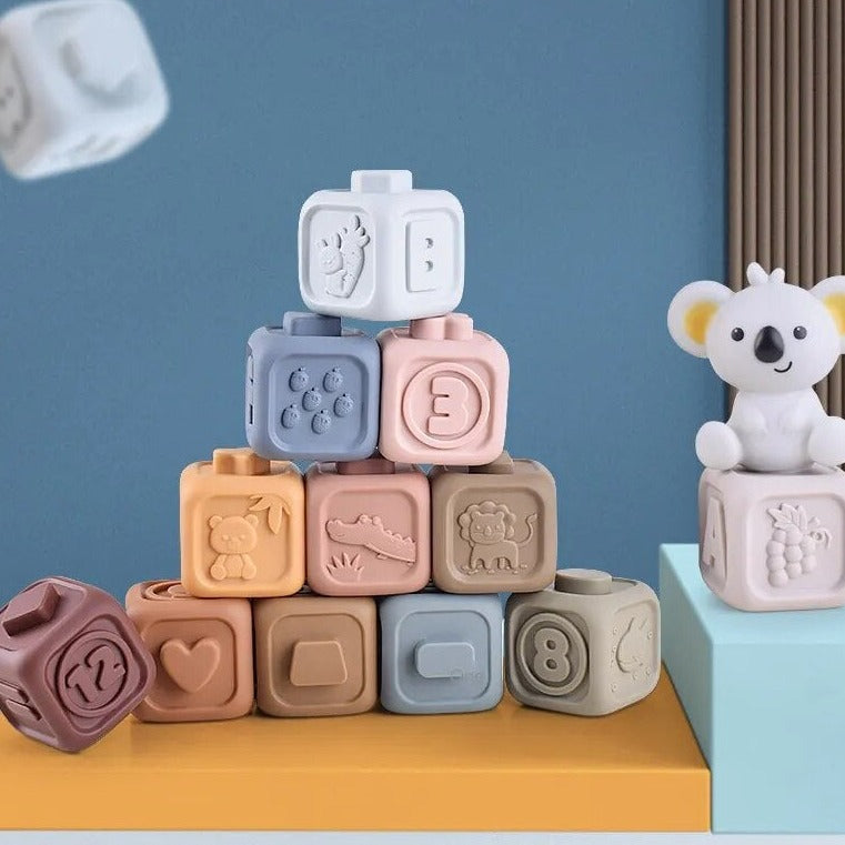 Koala Cubes™ - stabeltårn - tyggeleker for babyer