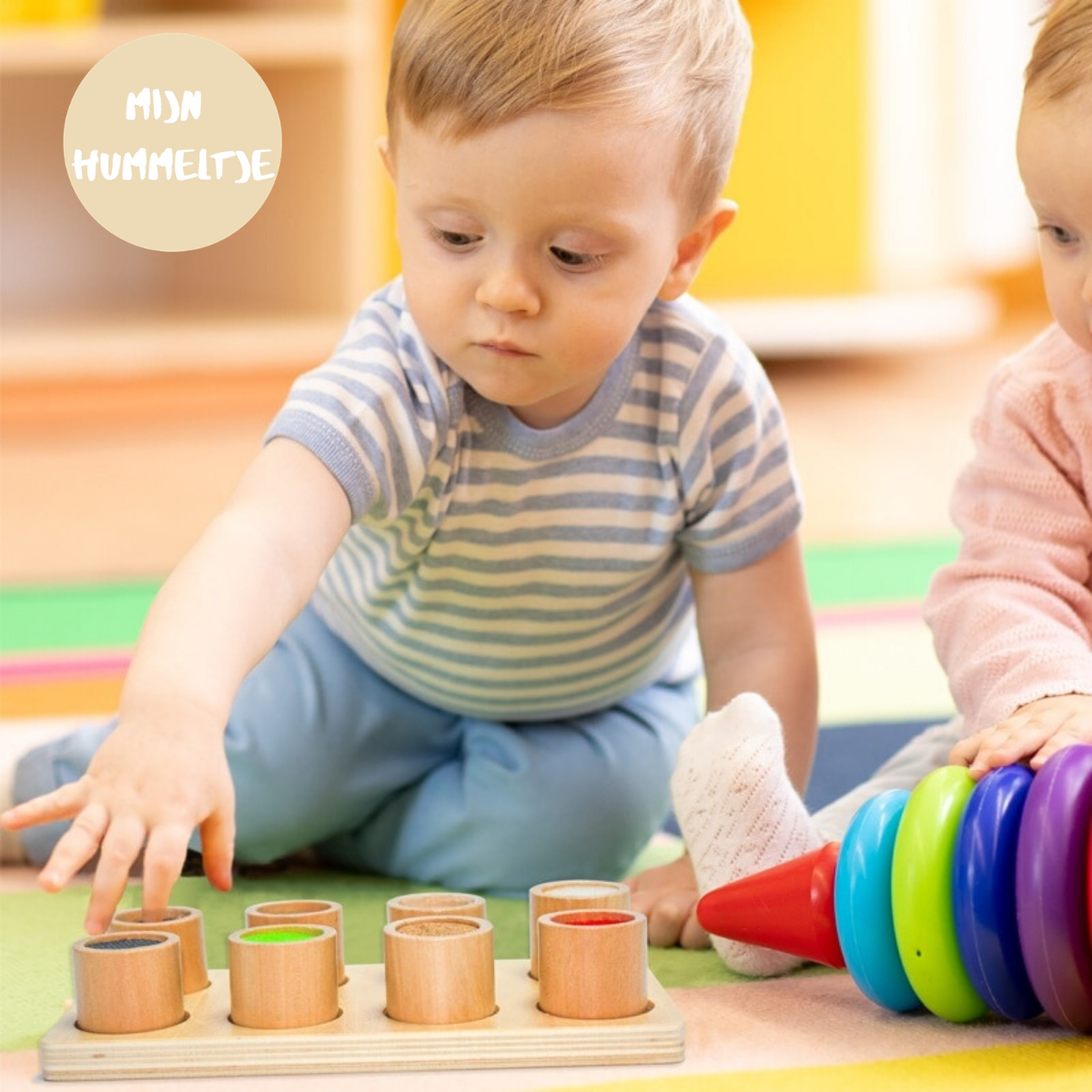 Woods™ | Montessori-leker - Sensorisk tavle i tre