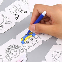 Thumbnail for Craft Puzzle™ - Fargelegg, skap og snurr - DIY-puslesett