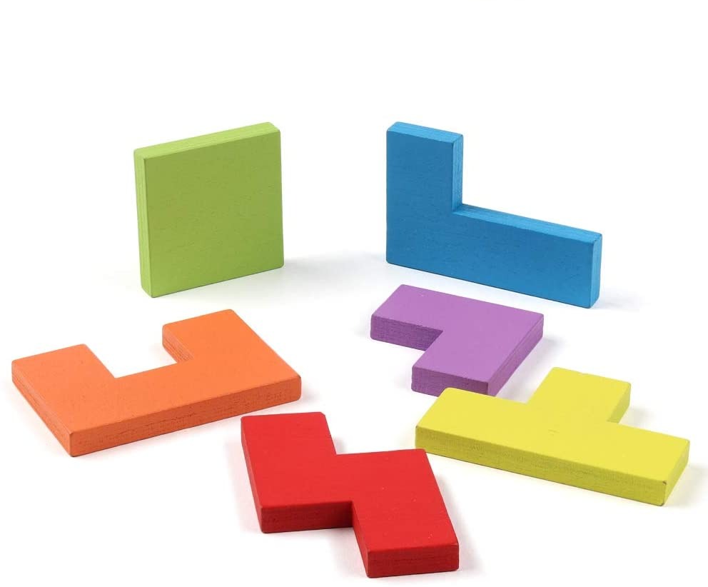 Woods™ - Hjernegymnastikk for barn - Montessori Tetris-puslespill for barn