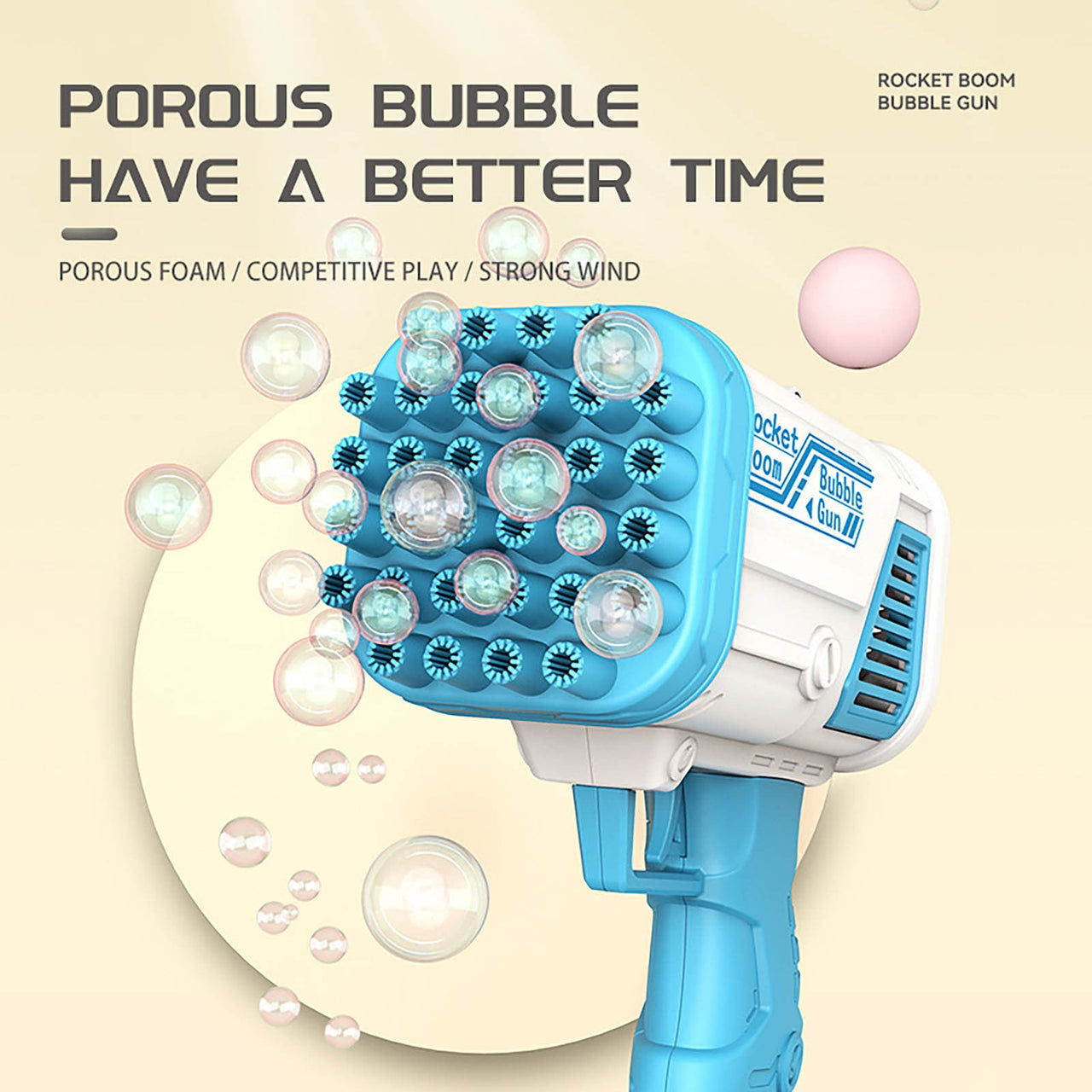 Bubble Bazooka™ - Morsomt boblespill - såpeboblepistol