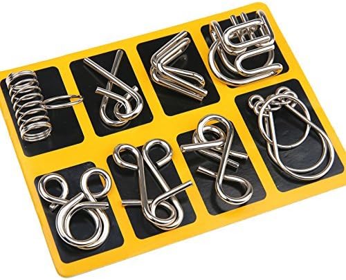 Metal Puzzle Ring Set™  - Metal puslespill - Hjernetrim