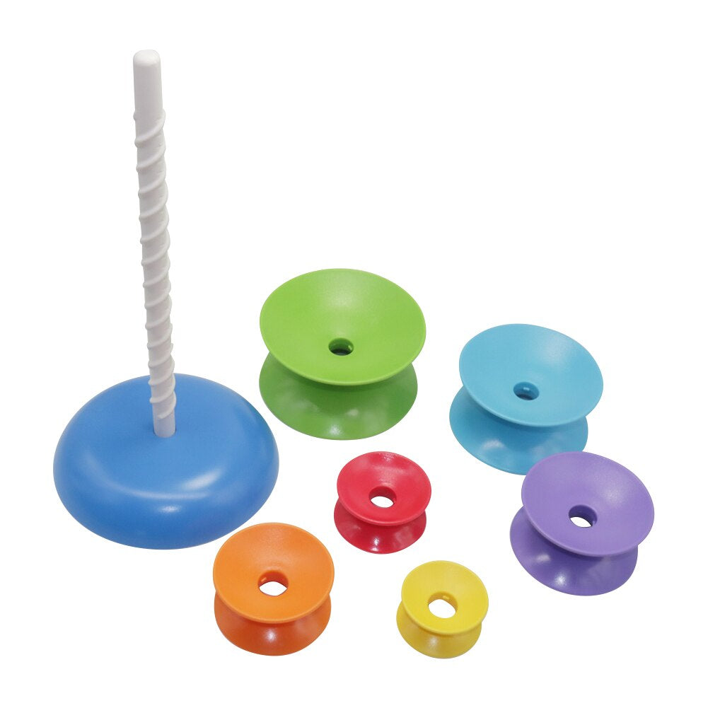 Rainbow Stacking Toy™ - Gleden av å bygge - stabletårn