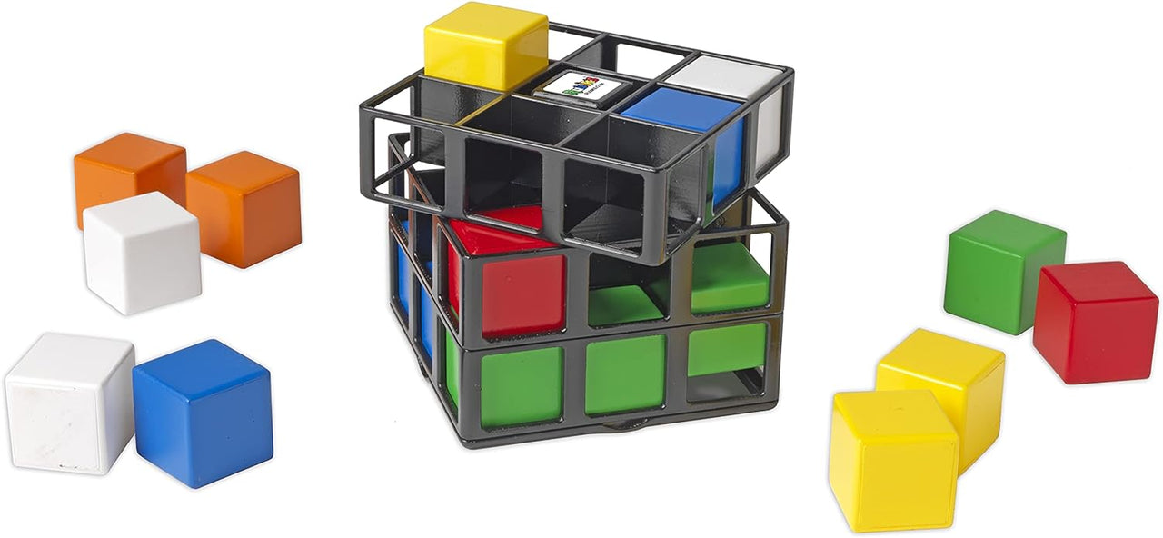 Rubiks Tic Tac Toe™ - Fargerik hjernetrim - Rubiks kube