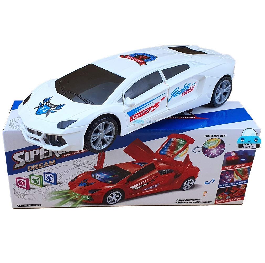 Supercar Toy™ - bevegelig og blinkende lekebil - Sportslekebil