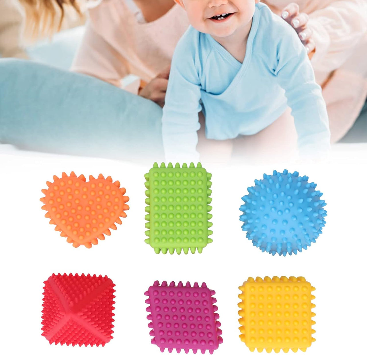 Sensory Balls™ - Sensoriske eventyr - følelsesleker for babyer