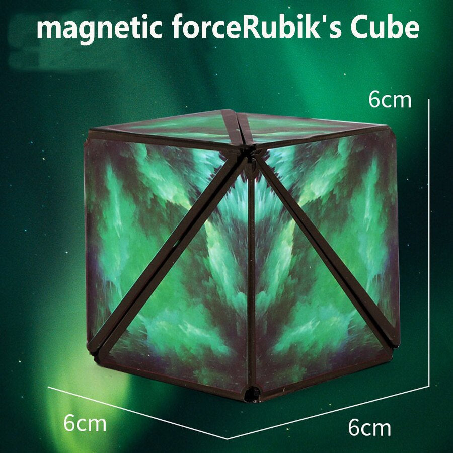 Magnet Toys™ - Avslapping og kunst - Magisk kube