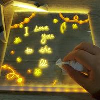 Thumbnail for Drawing Light™ - Skinnende kunstverk - Tegnebrett med lys