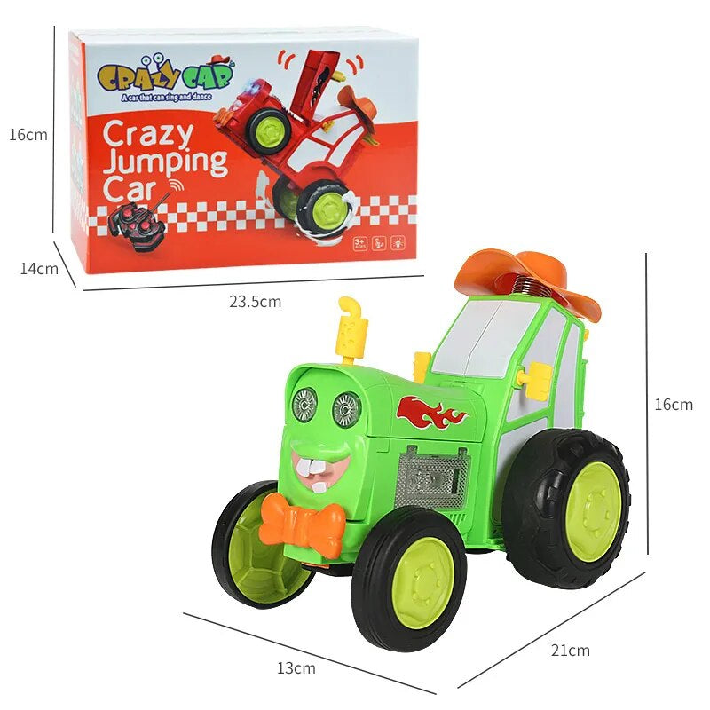 Jumping Car™ - Moro med hoppende traktor - RC Traktor