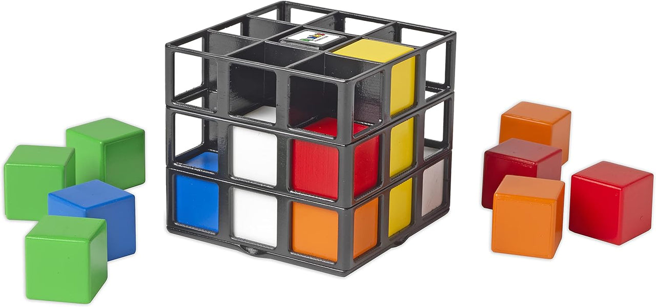 Rubiks Tic Tac Toe™ - Fargerik hjernetrim - Rubiks kube