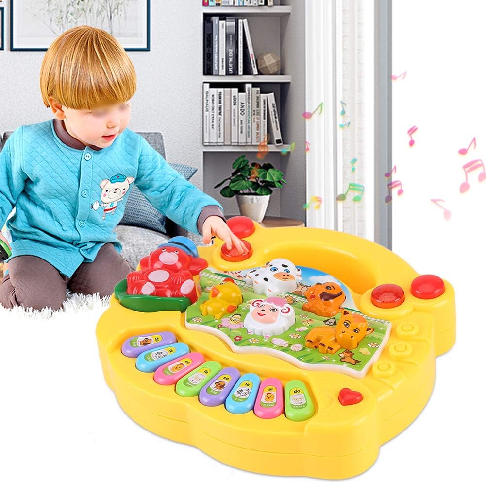 Kids Musical Piano™ - musikalske dyr - lekepiano for barn