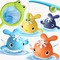 Thumbnail for Bath Buddies™ - Søte badefisk - Svømmende hvaler