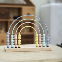 Thumbnail for Woods™ - Pedagogisk leketøy - Perlebrett med regnbuefarger