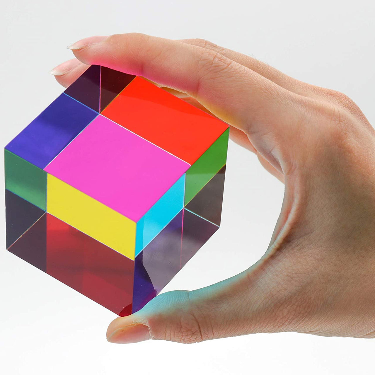 Mixing Colour Cube™ - full av farger - Optisk prismekube