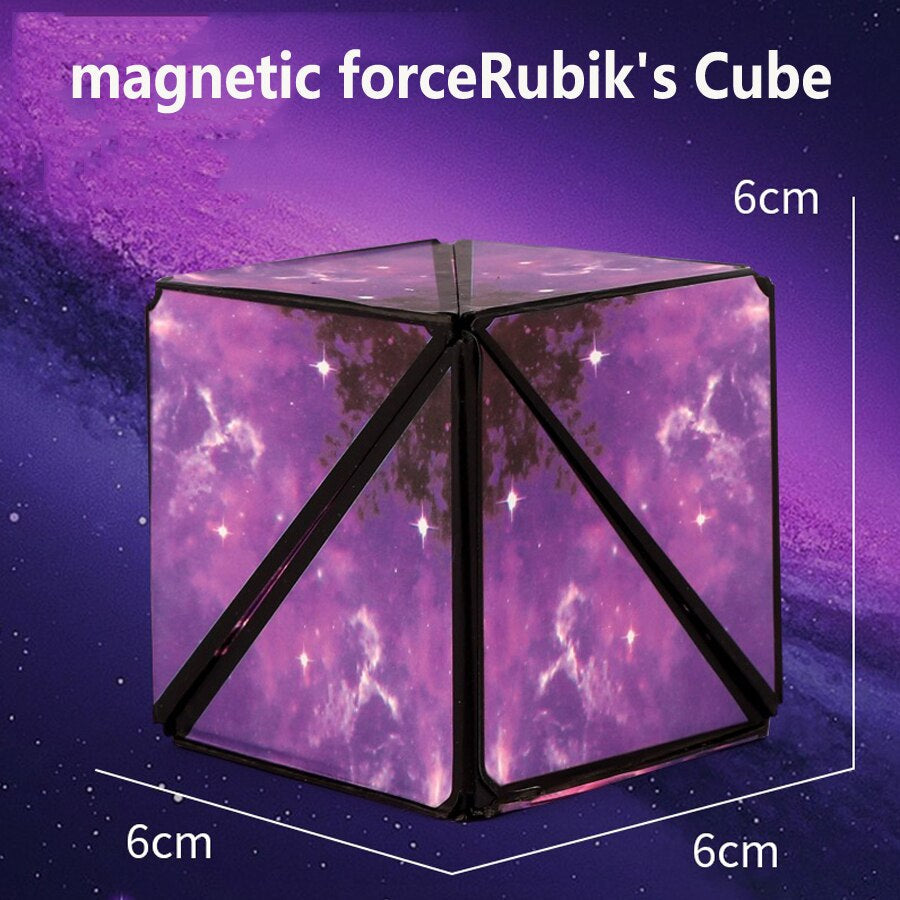Magnet Toys™ - Avslapping og kunst - Magisk kube