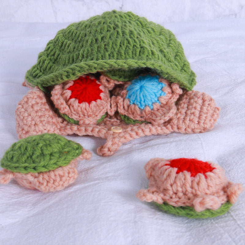 Turtle Crochet Memory Game™ - Hukommelsestrening - Heklet skilpadde