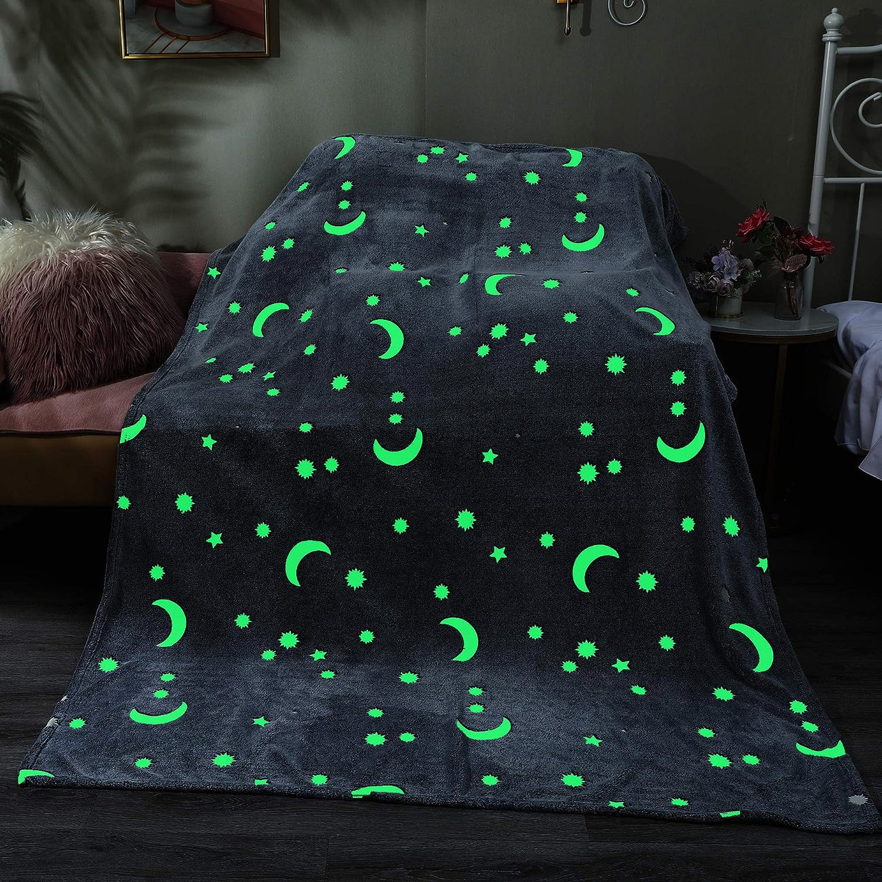 Glow In The Dark Blanket™ - Lysende drømmer - Selvlysende teppe