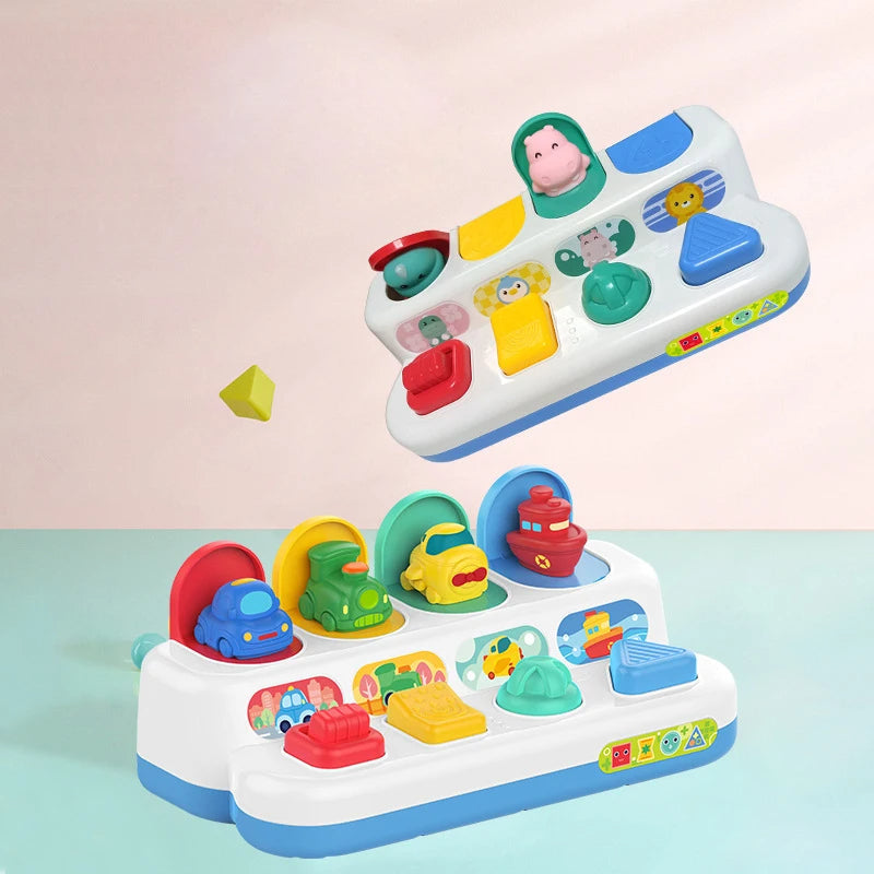 Baby Button Toy™ - Trykk og vri på knappene - Babyleke