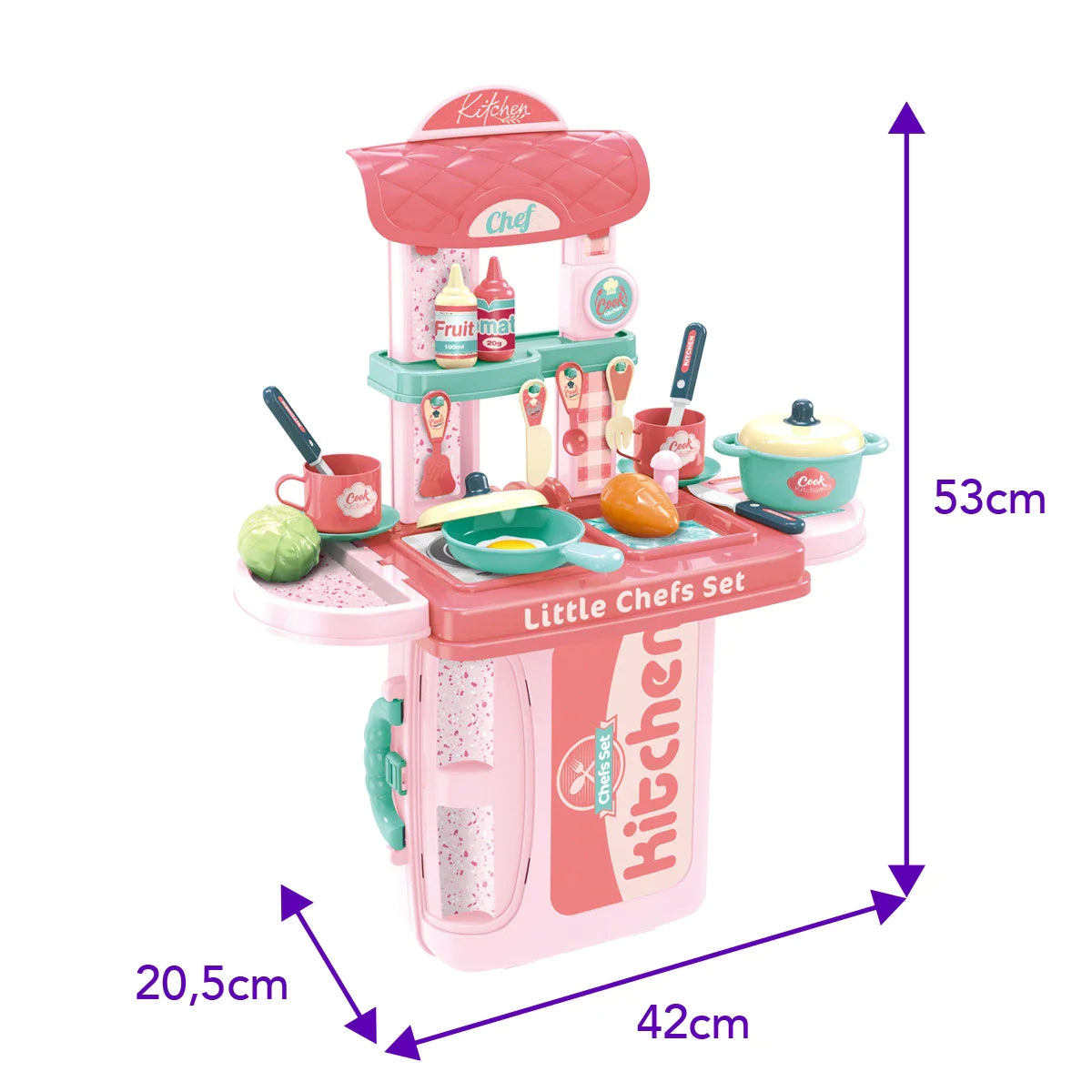 Kitchen Suitcase™ - Kjøkkenet i en praktisk veske - Kjøkkenkoffert