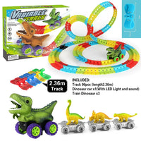 Thumbnail for DinoRacer Track™ - Brølende moro - Dinosaur racerbane