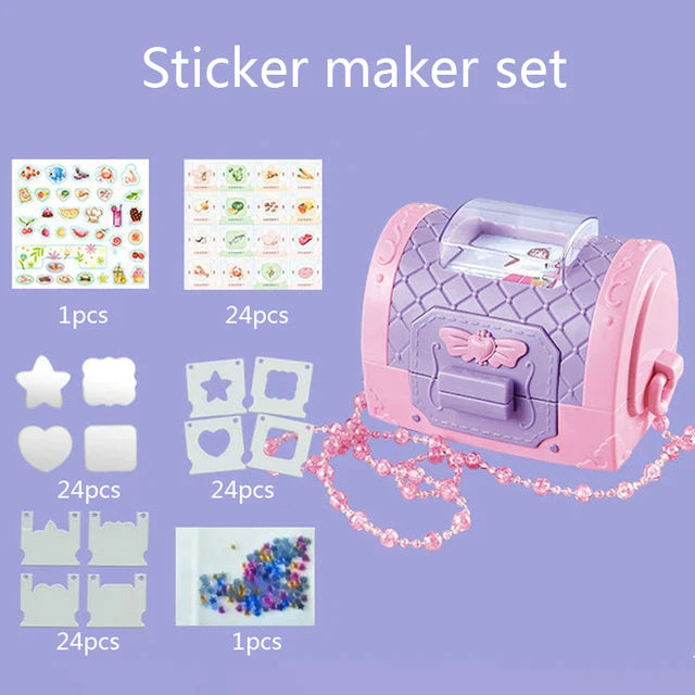 3D Glitter Sticker Machine™ - Kreativitetsfest - Glitterklistremerke maskin