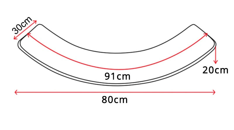 Wobble Board | Multifunksjonelt leketøy - balansebrett i tre