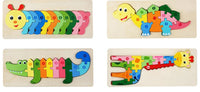 Thumbnail for Woods™ - Puslespill for nysgjerrige barn - Puslespill med tall og dyr