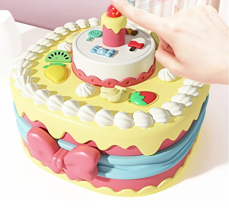 Cake Play Dough Set™ - Fargerike kreasjoner - plastelina