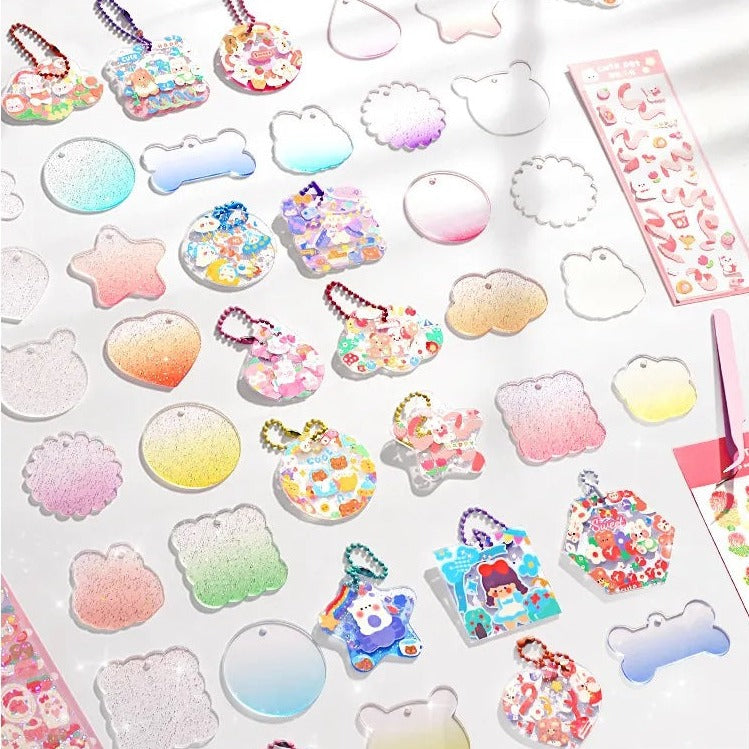 Cute Cartoon Sticker Set™ - Design dine egne klistremerker - 3D-klistremerkesett